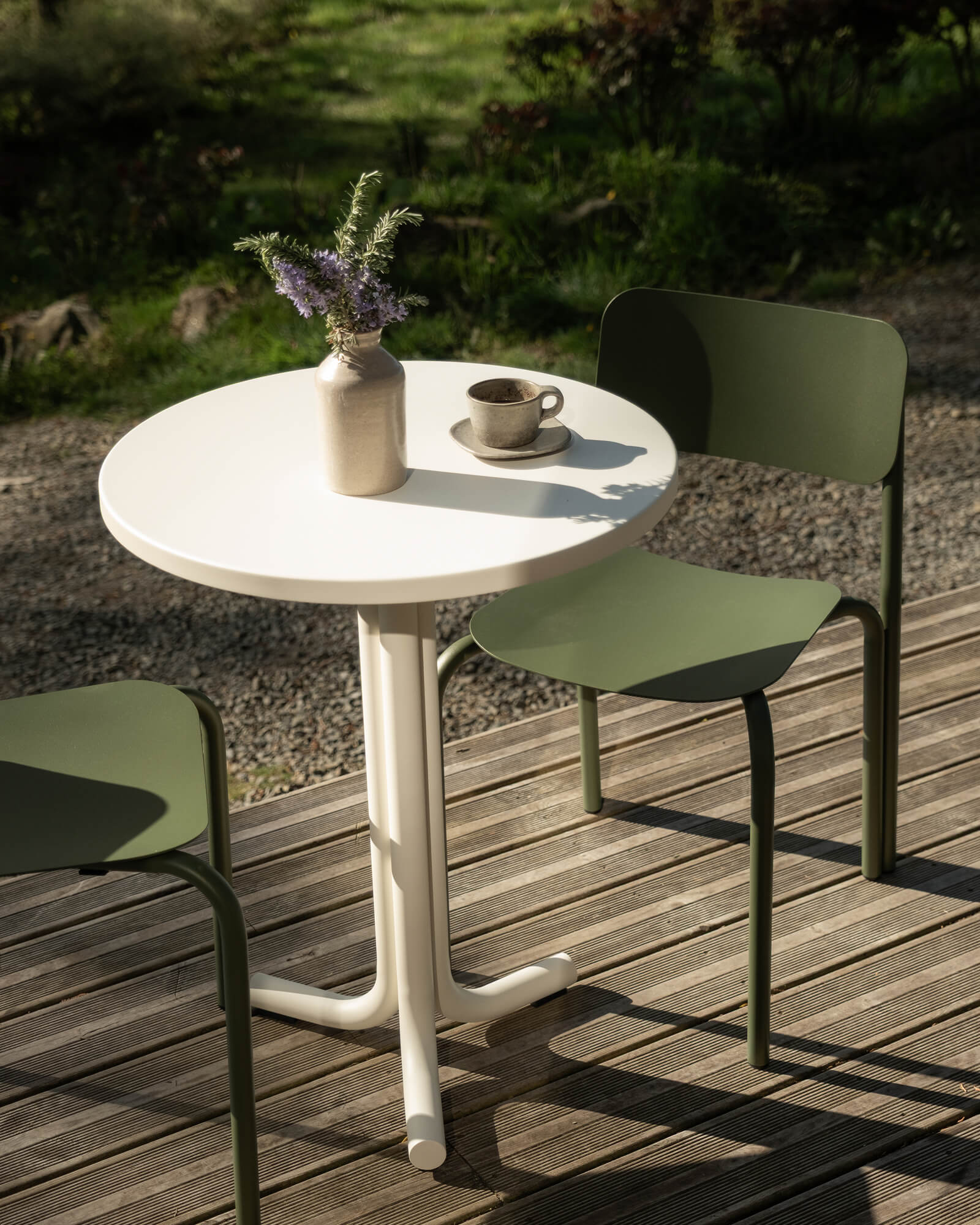 Nokk Cafe Table & 2x Kei Chair Bundle